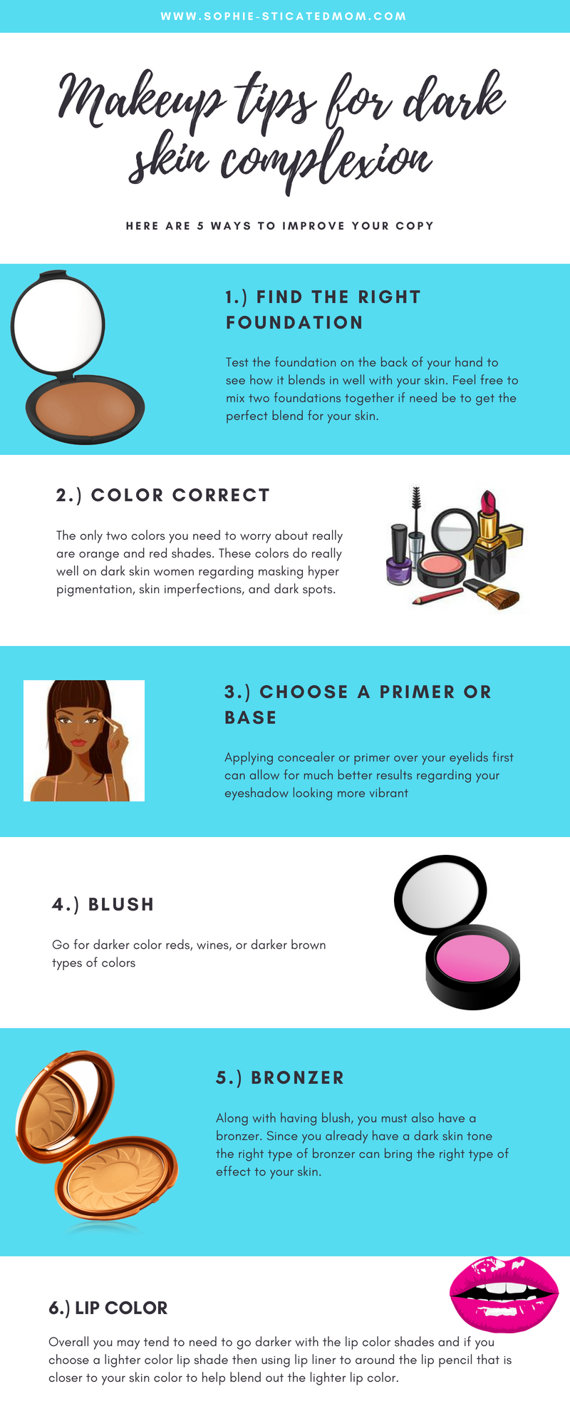 Makeup Looks For Darker Skin In 6 Easy Steps